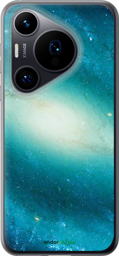 Силиконовый чехол Голубая галактика для Huawei Pura 70 - 177u-3703 изображение 