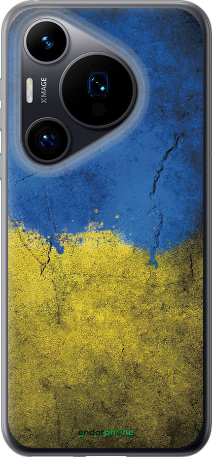 Силиконовый чехол Флаг Украины 2 для Huawei Pura 70 - 401u-3703 изображение 
