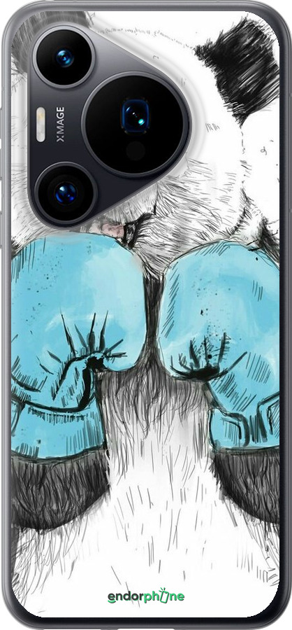 Силиконовый чехол Панда-боксер для Huawei Pura 70 - 4104u-3703 изображение 