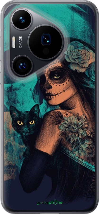 Силиконовый чехол Fantasy girl для Huawei Pura 70 - 4133u-3703 изображение 