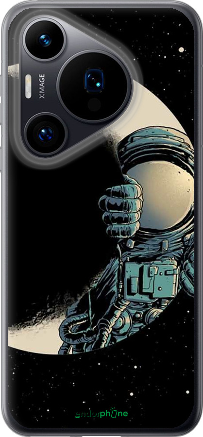 Силиконовый чехол Астронавт для Huawei Pura 70 - 4134u-3703 изображение 