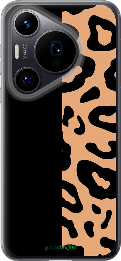 Силиконовый чехол Пятна леопарда для Huawei Pura 70 - 4269u-3703 изображение 