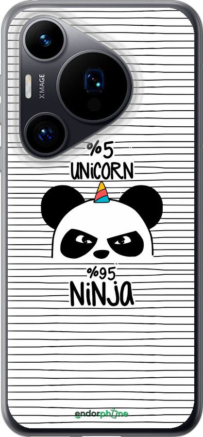 Силиконовый чехол Ниндзя для Huawei Pura 70 - 4281u-3703 изображение 