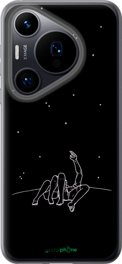 Силиконовый чехол Романтика для Huawei Pura 70 - 4306u-3703 изображение 