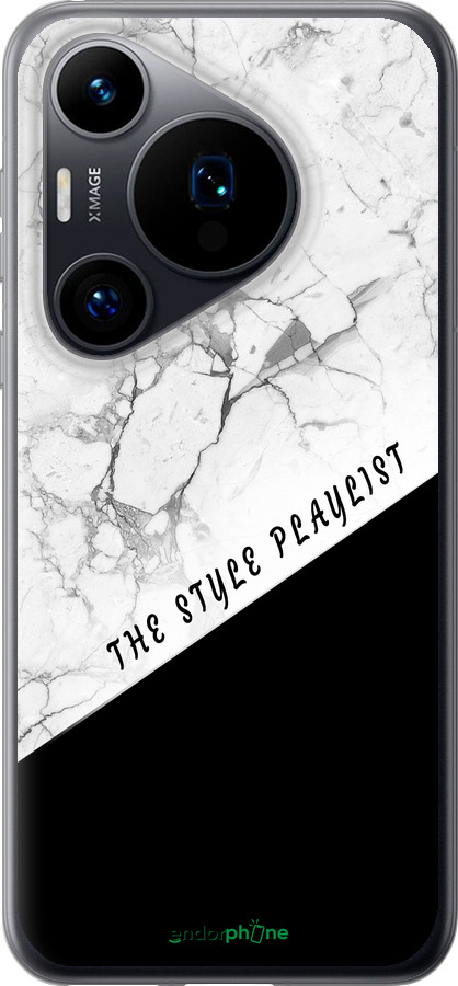 Силиконовый чехол The style playlist для Huawei Pura 70 - 4308u-3703 изображение 