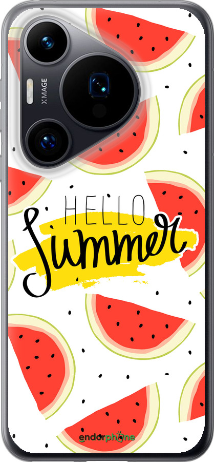 Силиконовый чехол Hello Summer для Huawei Pura 70 - 4356u-3703 изображение 