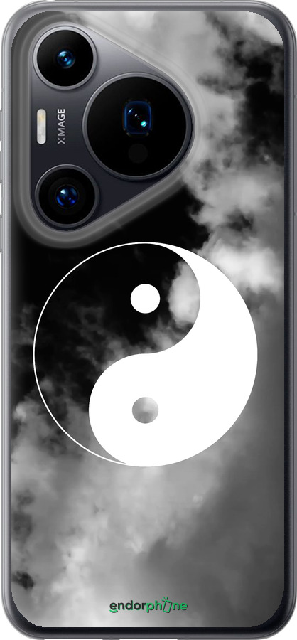 Силиконовый чехол Инь и Янь для Huawei Pura 70 - 4389u-3703 изображение 