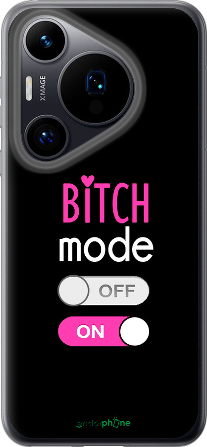 Силиконовый чехол Bitch mode для Huawei Pura 70 - 4548u-3703 изображение 