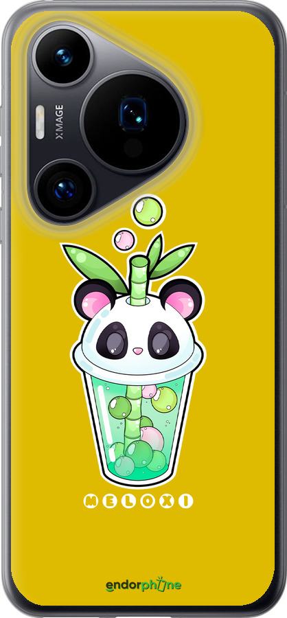 Силиконовый чехол Панда 1 для Huawei Pura 70 - 4558u-3703 изображение 
