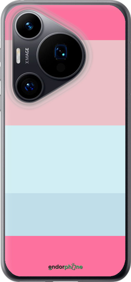 Силиконовый чехол Полосы1 для Huawei Pura 70 - 4589u-3703 изображение 