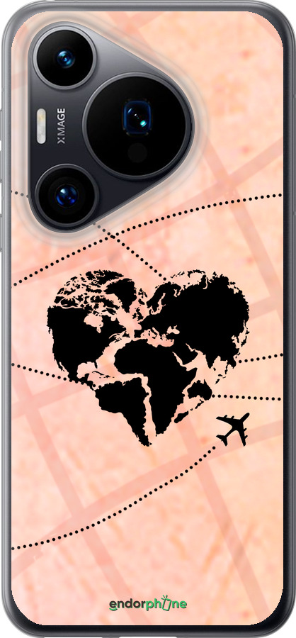 Силиконовый чехол Путешествуй для Huawei Pura 70 - 4607u-3703 изображение 