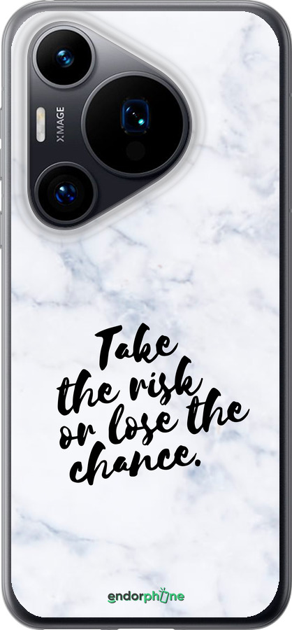 Силиконовый чехол Рискнуть или потерять шанс для Huawei Pura 70 - 4866u-3703 изображение 