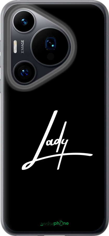 Силиконовый чехол Lady 2 для Huawei Pura 70 - 4867u-3703 изображение 