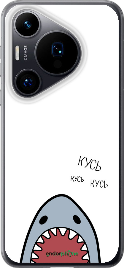Силиконовый чехол Акула для Huawei Pura 70 - 4870u-3703 изображение 