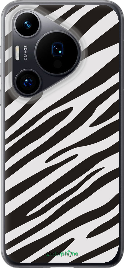 Силиконовый чехол Классическая зебра для Huawei Pura 70 - 4874u-3703 изображение 