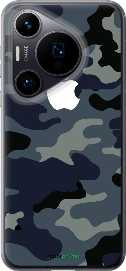 Силиконовый чехол Камуфляж 1 для Huawei Pura 70 - 4897u-3703 изображение 