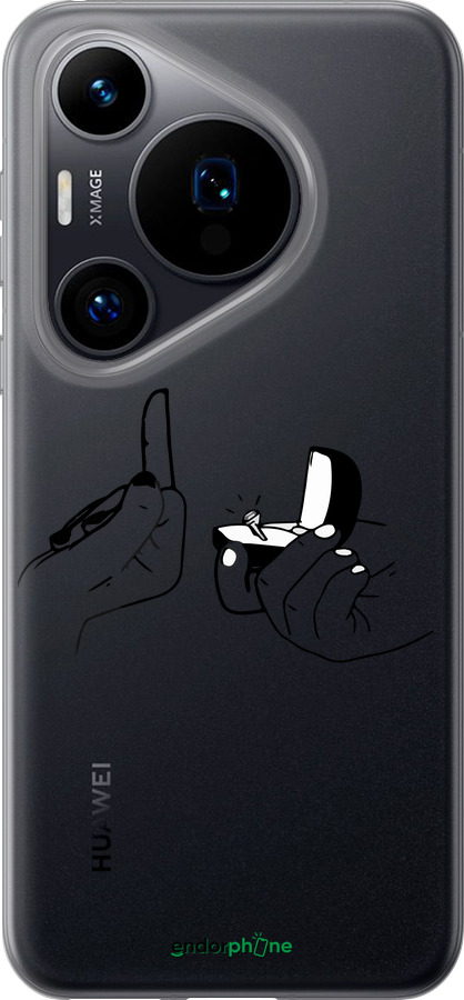 Силиконовый чехол Предложение для Huawei Pura 70 - 4898u-3703 изображение 