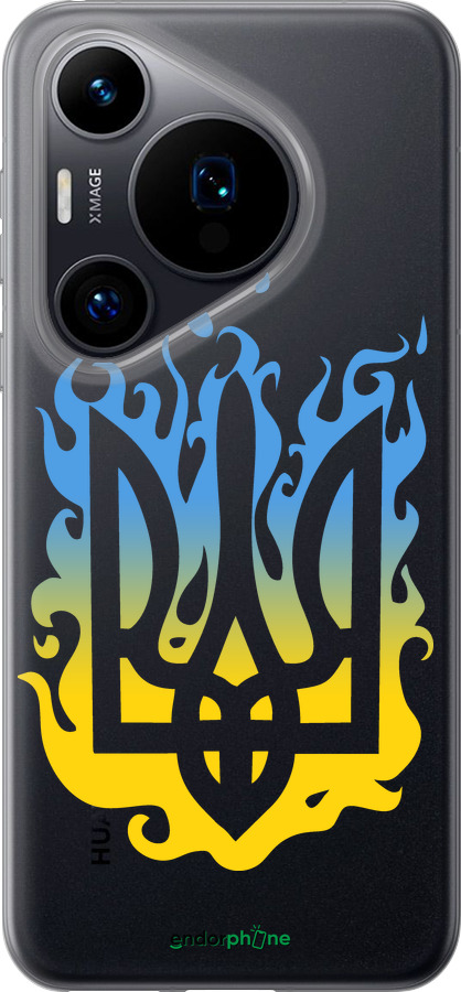 Силиконовый чехол Герб v1 для Huawei Pura 70 - 5258u-3703 изображение 