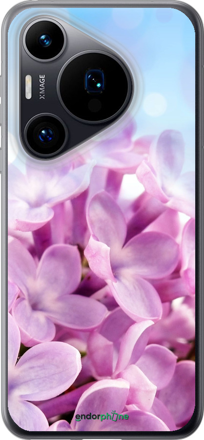 Силиконовый чехол Сирень для Huawei Pura 70 - 527u-3703 изображение 