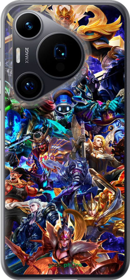 Силиконовый чехол № 5375 для Huawei Pura 70 - 5375u-3703 изображение 