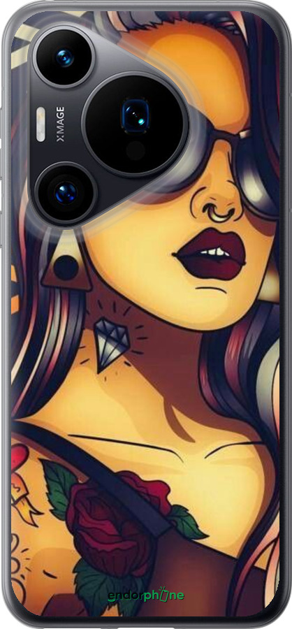 Силиконовый чехол № 5384 для Huawei Pura 70 - 5384u-3703 изображение 