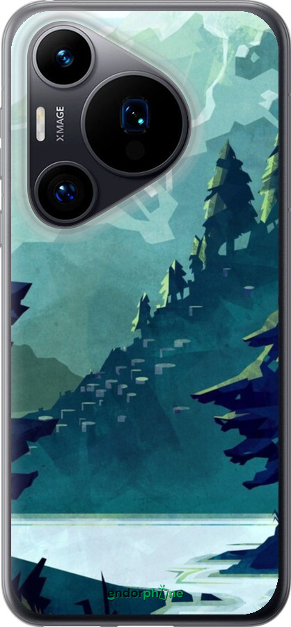 Силиконовый чехол № 5424 для Huawei Pura 70 - 5424u-3703 изображение 