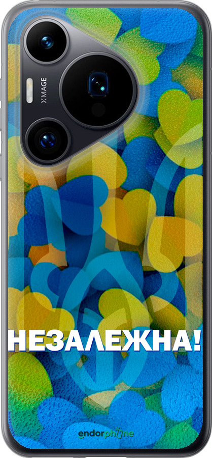 Силиконовый чехол Незалежна для Huawei Pura 70 - 5447u-3703 изображение 