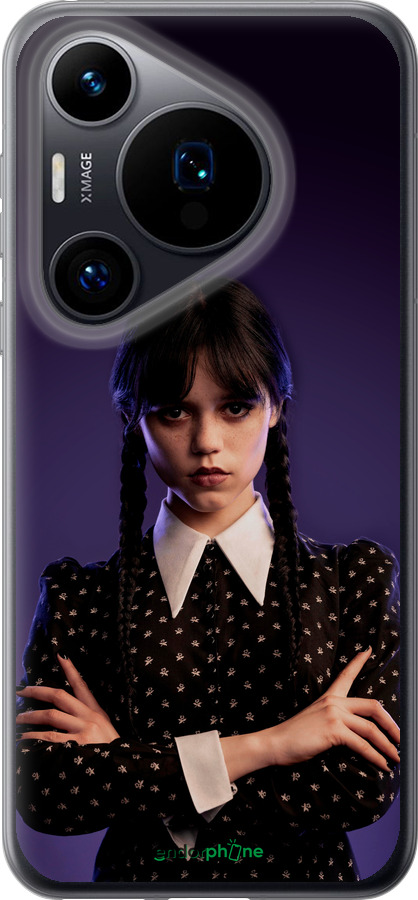 Силиконовый чехол Wednesday v3 для Huawei Pura 70 - 5517u-3703 изображение 