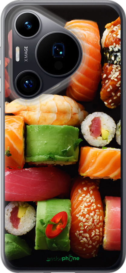 Силиконовый чехол Суши v2 для Huawei Pura 70 - 5539u-3703 изображение 