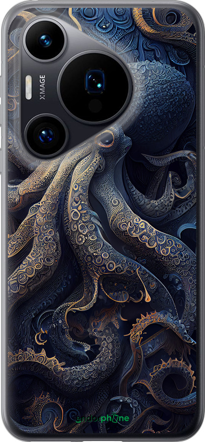 Силиконовый чехол Осьминог для Huawei Pura 70 - 5551u-3703 изображение 