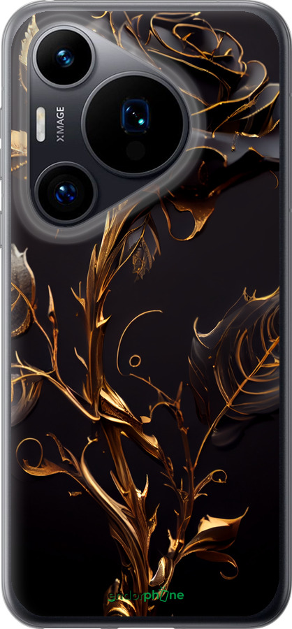 Силиконовый чехол Роза 3 для Huawei Pura 70 - 5552u-3703 изображение 