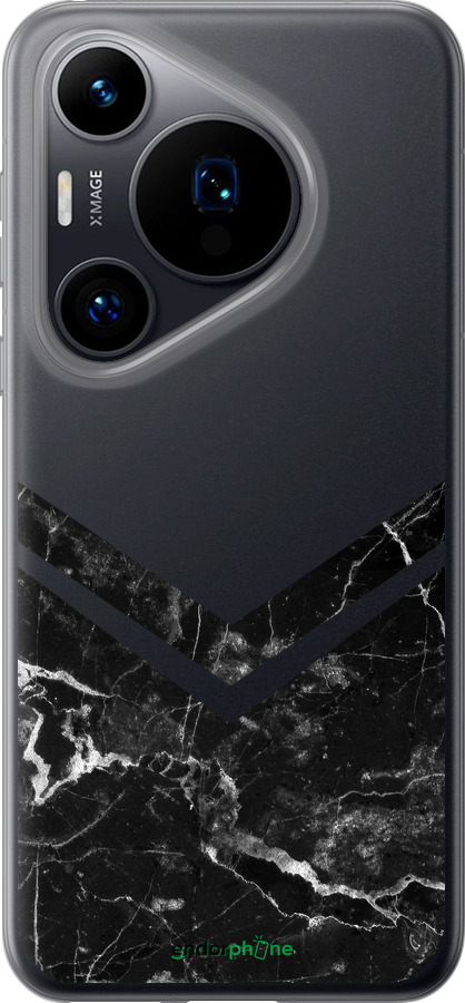 Силиконовый чехол Мраморный шеврон для Huawei Pura 70 - 5570u-3703 изображение 