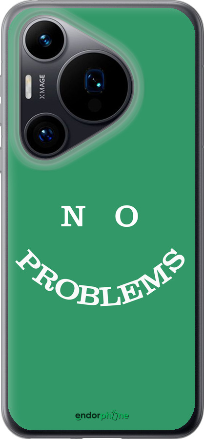 Силиконовый чехол No Problems для Huawei Pura 70 - 5573u-3703 изображение 