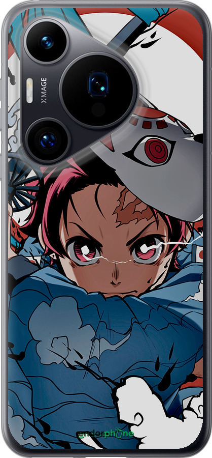 Силиконовый чехол Танджиро Камадо для Huawei Pura 70 - 5574u-3703 изображение 