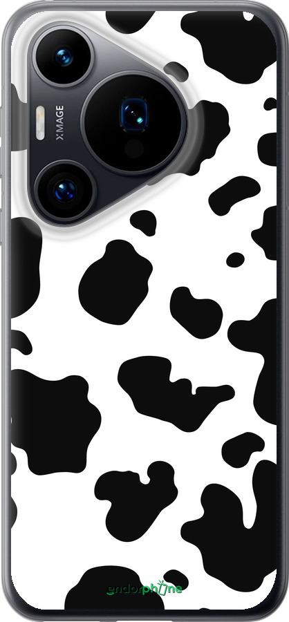 Силиконовый чехол Шкура коровы для Huawei Pura 70 - 5576u-3703 изображение 