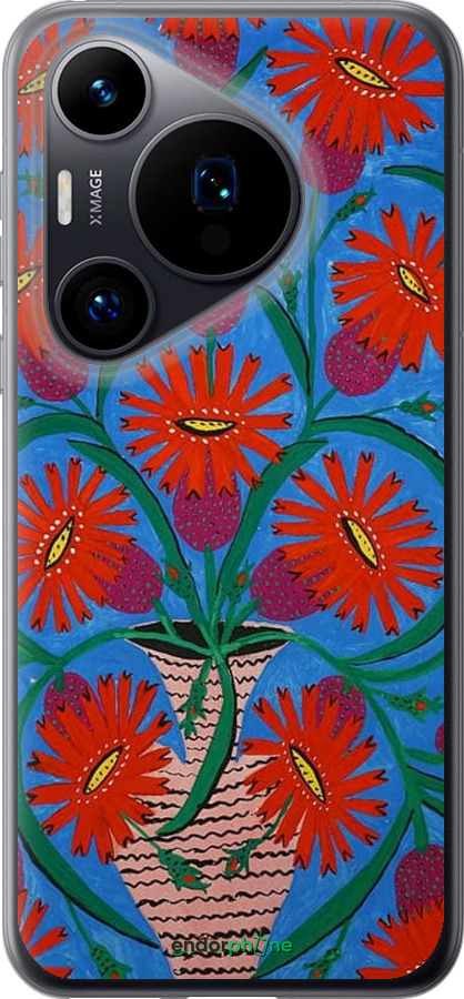 Силиконовый чехол Примаченко для Huawei Pura 70 - 5909u-3703 изображение 