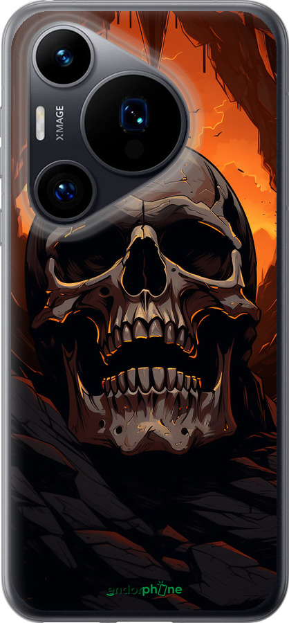 Силіконовий чехол Черв пещері для Huawei Pura 70 - 5959u-3703 изображение 