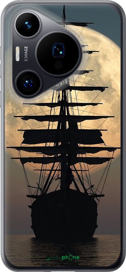 Силіконовий чехол Корабель для Huawei Pura 70 - 5998u-3703 изображение 