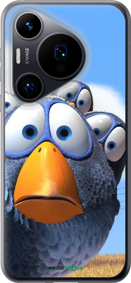 Силиконовый чехол Angry Birds для Huawei Pura 70 - 6008u-3703 изображение 