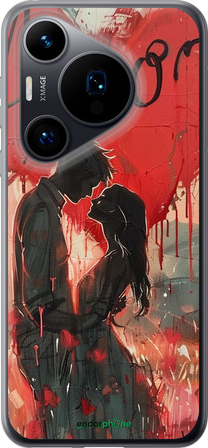 Силиконовый чехол Amore для Huawei Pura 70 - 6047u-3703 изображение 