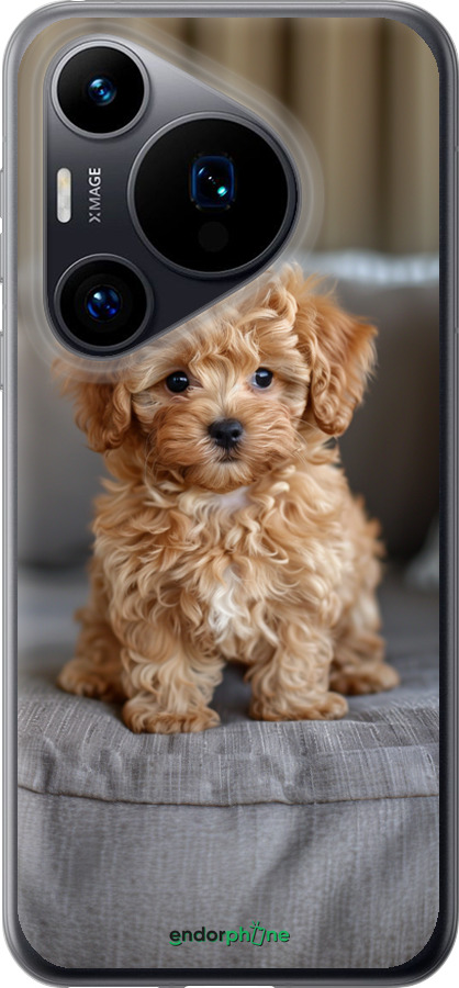 Силіконовий чехол Mini-maltipoo для Huawei Pura 70 - 6158u-3703 изображение 