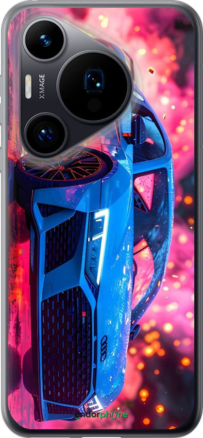 Силиконовый чехол Ауди для Huawei Pura 70 - 6286u-3703 изображение 