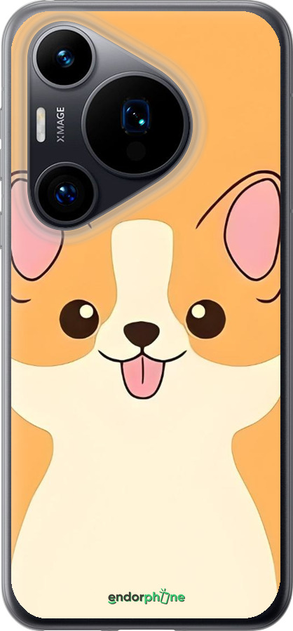 Силиконовый чехол Милый пес для Huawei Pura 70 - 6296u-3703 изображение 