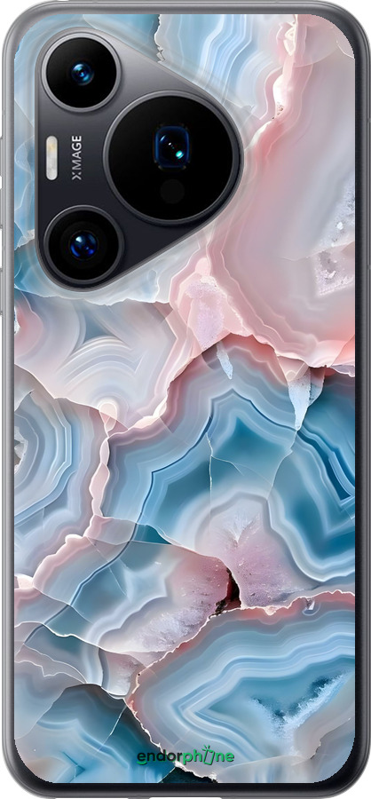 Силиконовый чехол Мрамор для Huawei Pura 70 - 6306u-3703 изображение 