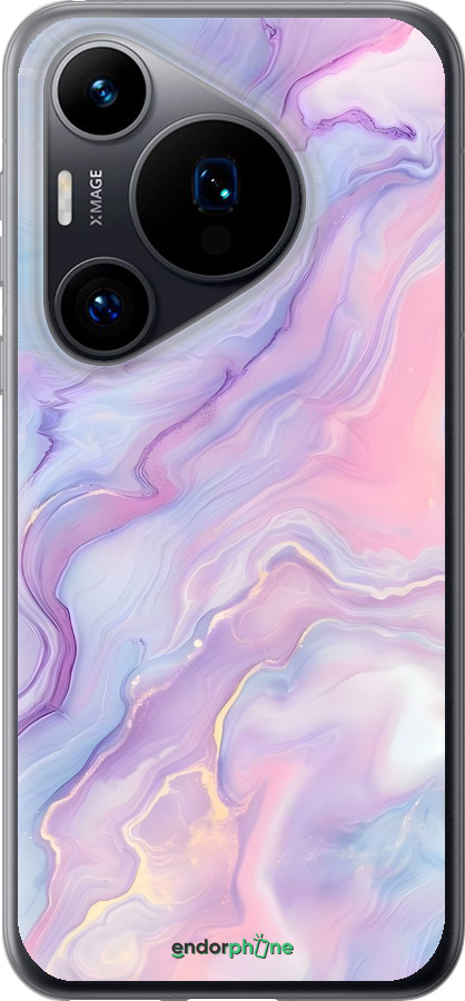 Силиконовый чехол Нежный мрамор для Huawei Pura 70 - 6310u-3703 изображение 
