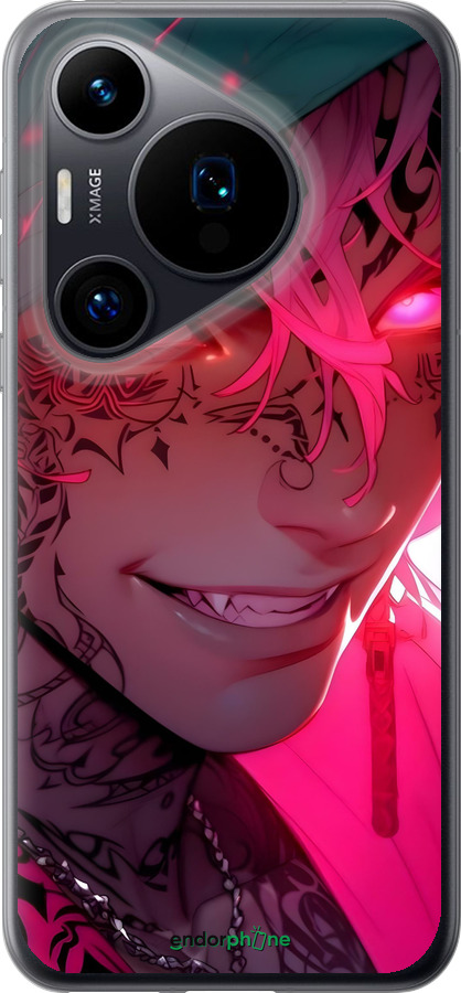 Силиконовый чехол Аниме демон 3 для Huawei Pura 70 - 6313u-3703 изображение 