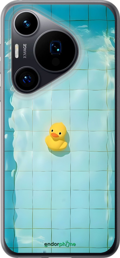 Силиконовый чехол Утенок для Huawei Pura 70 - 6323u-3703 изображение 