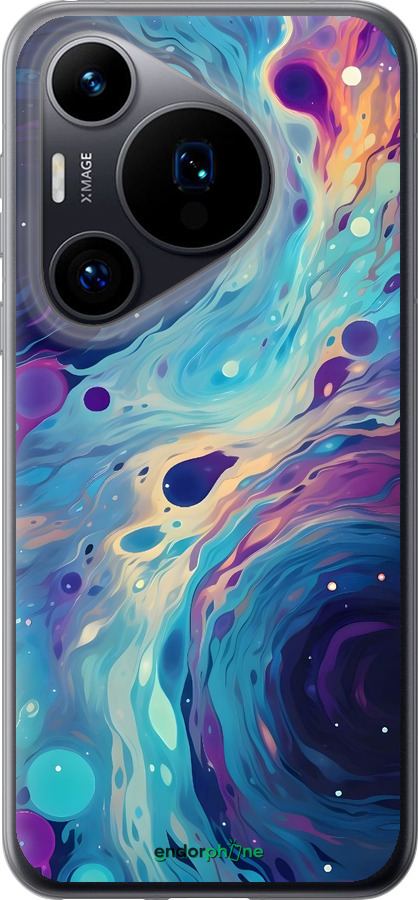 Силиконовый чехол Арт акварель для Huawei Pura 70 - 6329u-3703 изображение 