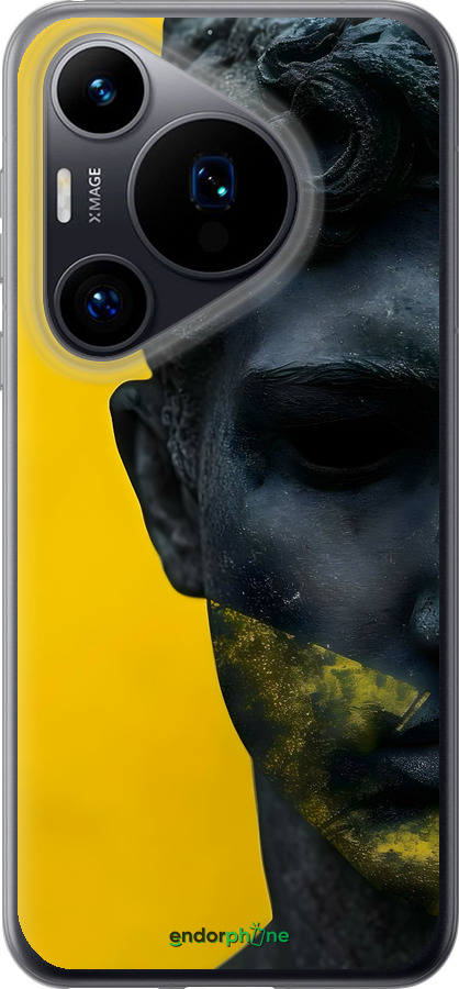 Силиконовый чехол Статуя арт для Huawei Pura 70 - 6330u-3703 изображение 