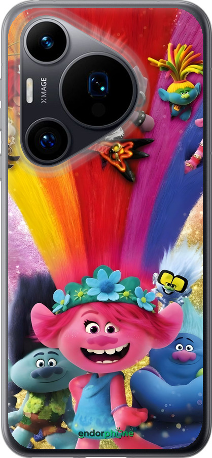 Силиконовый чехол Троли для Huawei Pura 70 - 6343u-3703 изображение 